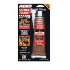 ABRO Ultra Copper Gasket Maker - Φλαντζόκολλα Χαλκού Υψηλής Θερμοκρ. 85gr